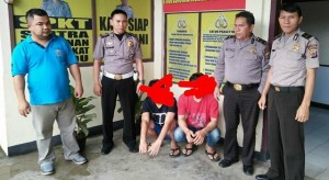 Polsek Langowan Amankan Pelaku Penganiayaan