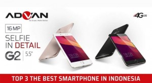 Advan Top III Best Smartphone di Indonesia