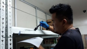 Indomaret Pondang Disatroni Pencuri, Polres Minsel Lakukan Hal Ini