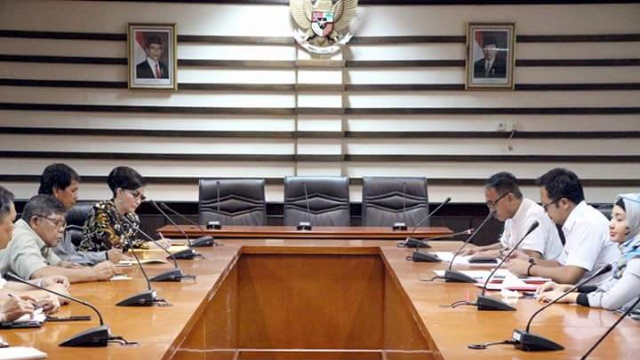 Suasana Rapat Kerja di Kementrian Pertanian RI