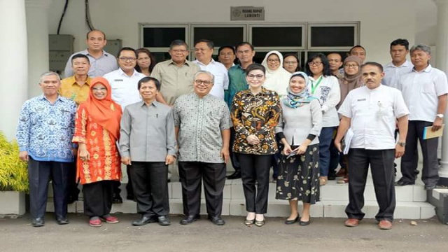 Bupati Minsel Bersama Tim di Kementrian Pertanian RI