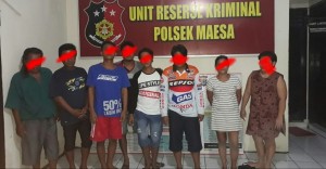 Dua IRT Diamankan Bersama Enam Pria saat Main Judi