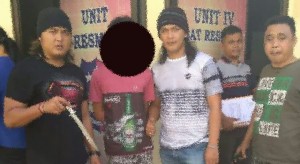 Pelaku Penikaman Penjaga Parkir SD Eben Haezar Akhirnya Ditangkap Tim Paniki Polresta Manado