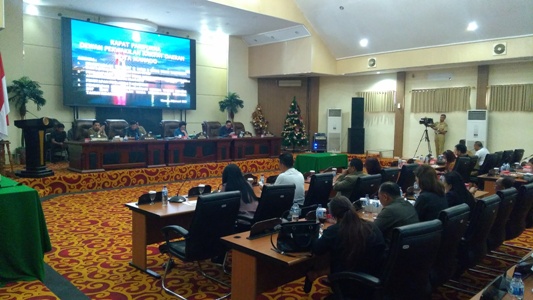 DPRD Manado Buka Masa Sidang Pertama Tahun 2018