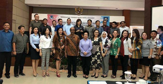 Bimtek DPRD Kota Manado di Bali