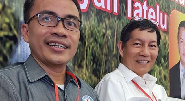 STEFANUS LIOW Beri Ucapan Selamat Kepada VICKY LUMENTUT