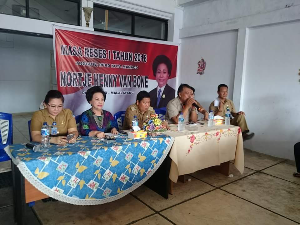 Ketua DPRD Manado Serap Aspirasi Masyarakat Sario