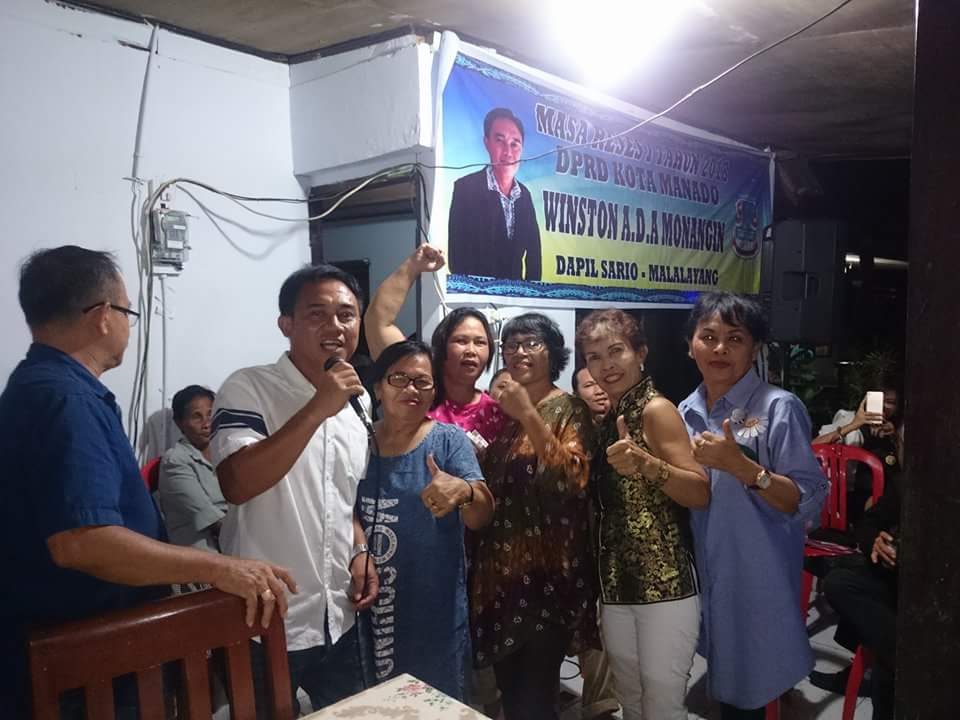 WINGSTON MONANGIN Serap Asmara Masyarakat Malalayang
