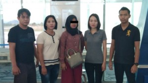 Hebat !! Unit Reskrim Polsek Amurang Amankan Tersangka Penggelapan PT. NSS di Makasar