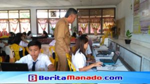 Pemkab Minsel Sukses Adakan UNBK Bagi Seluruh SMP di Minsel