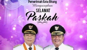 Pemkot Bitung Sampaikan Pesan Paskah 2018