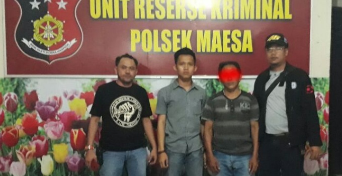 Curi Gandengan Truck di Depan Rudis Wawali Bitung, Is Diamankan Tim Cobra