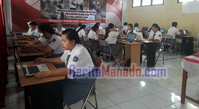 UNBK, Dua SMK di Minahasa Tidak Mempunyai Laptop