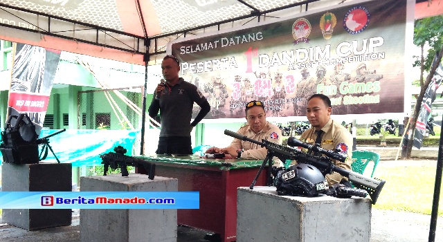 Dandim 1309/Manado Rangkul Penggemar Olahraga Menembak di FAI Sulut