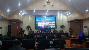 DPRD Manado Gelar Rapat Paripurna LKPJ Tahun Anggaran 2017