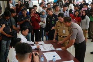 WALI KOTA VICKY LUMENTUT Gandeng KAPOLRES SURYA KUMARA Bahas Hal Ini