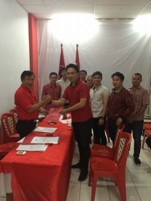 Bacaleg DPRD Sulut, TOAR WONGKAR Resmi Mendaftar di PDI-P