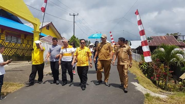 Begini Tujuan Tim Penilai Kunjungi Desa Kumelembuai Satu