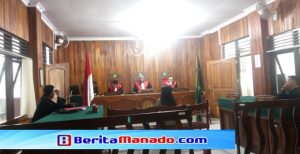 Kasus Utang, Mantan Bendahara Inspektorat Bitung Minta Pembacaan Tuntutan Ditunda