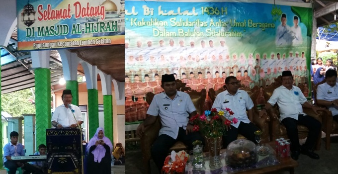 Safari Ramadhan Pemkot Bitung, Wawali Ajak Saling Mendoakan
