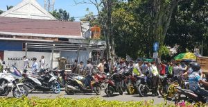 Rayakan Kelulusan, Puluhan Kendaraan Pelajar SMA/SMK Diamankan Polres Bitung