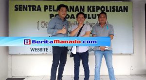 Didampingi Meikel Maringka, Steven Kembuan Laporkan Akun Facebook Milik JR Karena Dugaan Pencemaran Nama Baik