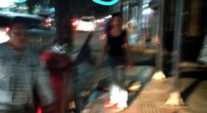 Driver Cantik Ini Dianiaya Dua Orang Tak Dikenal di Jalan Sam Ratulangi