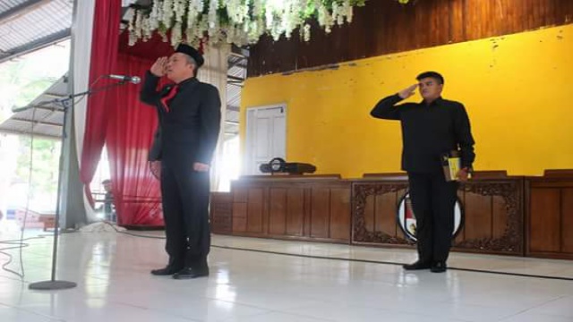Hujan Tak Menyurutkan Peringatan Hari Lahir Pancasila di Minsel