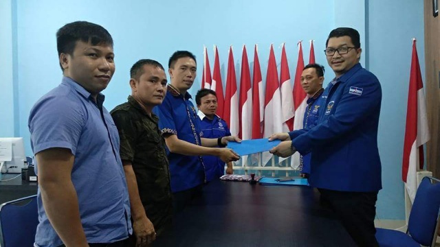 Ketua GAMKI Minsel Ini Daftar Bacaleg Partai Demokrat