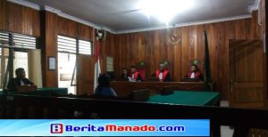 JPU Tetap Tuntut Dua Tahun Penjara Mantan Bendahara Inspektorat Bitung