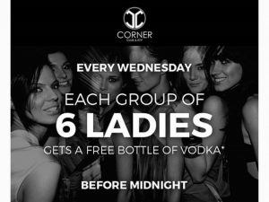 Punya Geng Beranggotakan 6 Orang Wanita, Dapatkan Gratis Vodka di Corner Club Manado