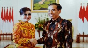 Bertemu Presiden JOKOWI, Bupati TETTY PARUNTU Sampaikan Nasib Petani Kelapa Sulut