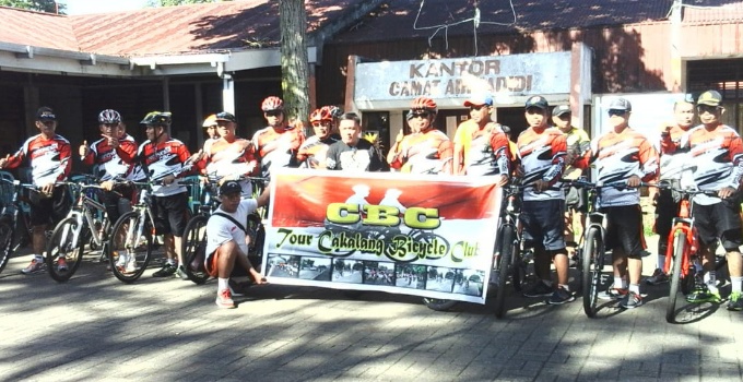 Seru !!! Dandim KUSNANDAR HIDAYAT Bersepeda Santai Keliling Bitung-Minut