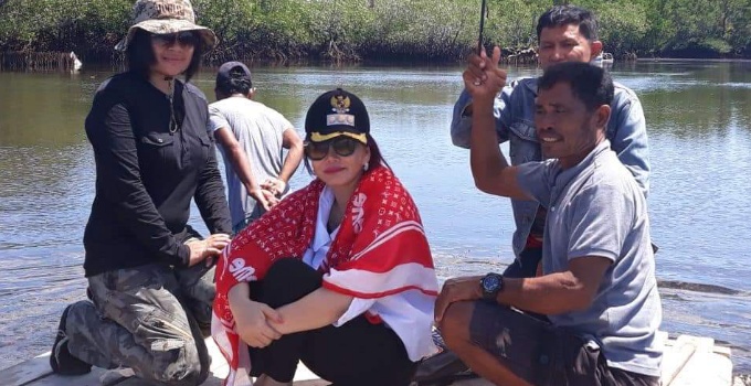 Jumat-Sabtu, Bupati VONNIE PANAMBUNAN Kunjungi 9 Desa di Kepulauan