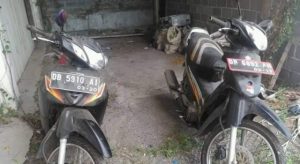 CCTV Dirusak, 2 Sepeda Motor Digasak Maling