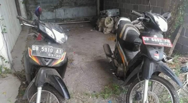 CCTV Dirusak, 2 Sepeda Motor Digasak Maling