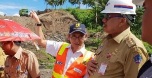Digenjot Selesai 2019, Gubernur OLLY DONDOKAMBEY Tinjau Pembangunan Tol Manado-Bitung