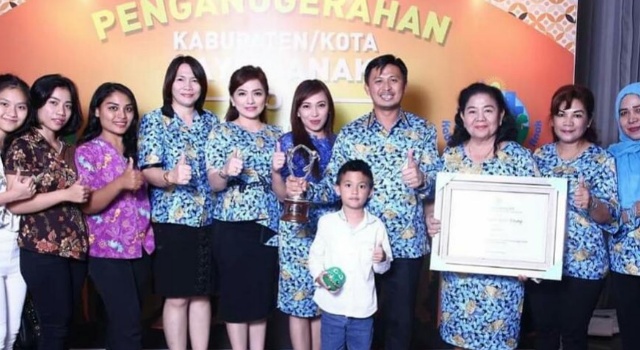 Bitung Raih Penghargaan Kota Layak Anak Tahun 2018