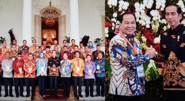 Wali Kota Bitung Bicara "Empat Mata" dengan Jokowi