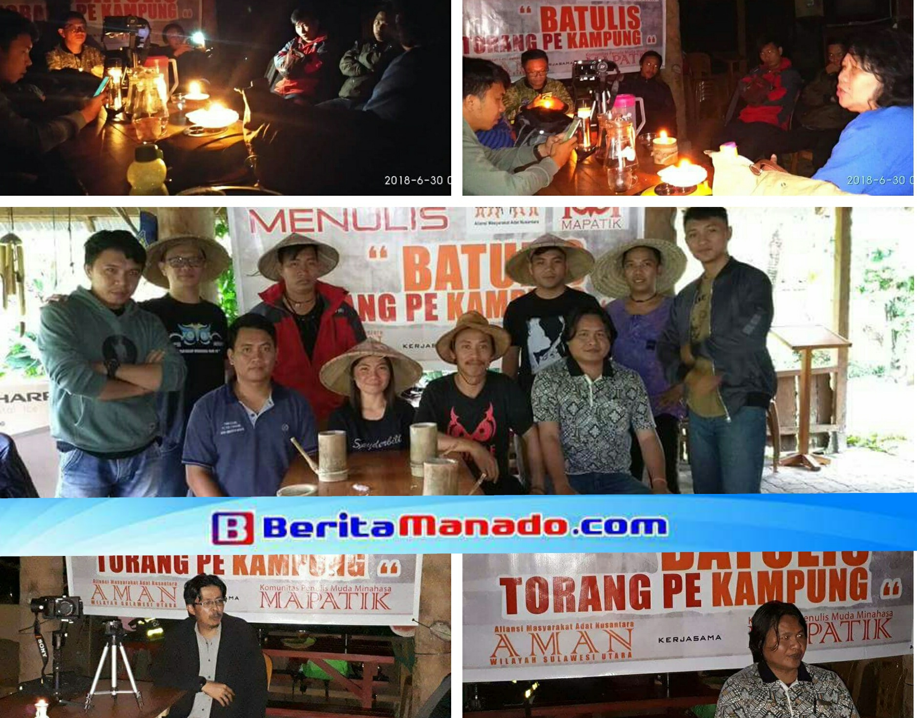 AMAN dan MAPATIK Ajar Masyarakat Batulis Torang pe Kampung