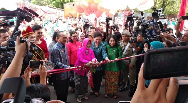 Dibuka Ketua Umum TP PKK Pusat, Pameran Gelar Dagang Harganas XXV Resmi Digelar