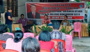 Di Reses JEMS TUUK Warga Bolsel Minta Alat Peras Kelapa