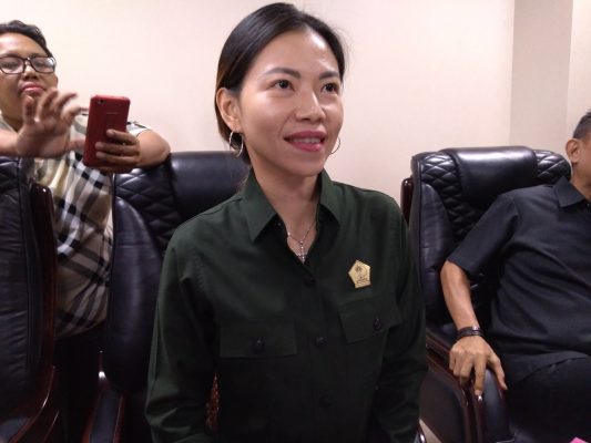 CINDY WURANGIAN Harap Dinas Kelautan dan Perikanan Proaktif Terkait Aspirasi Asneko