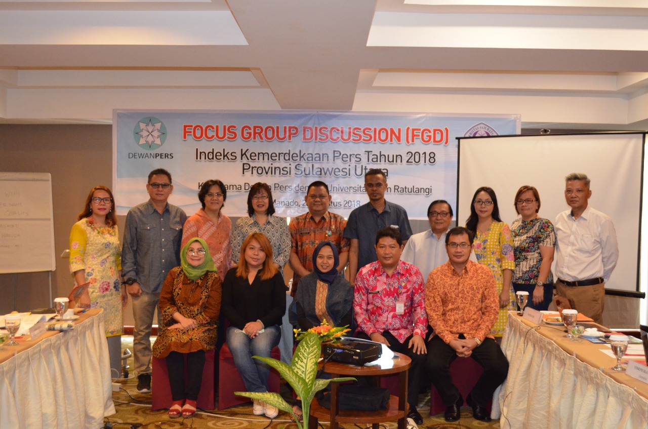Dewan Pers Gelar FGD Survei Indeks Kemerdekaan, Ini Pemaparan FERRY LIANDO