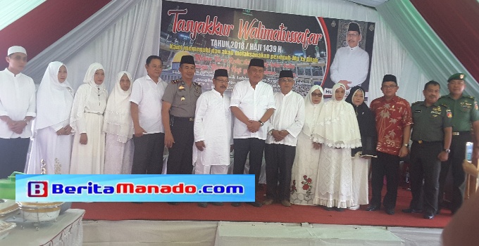Naik Haji Tahun Ini, HUSEN TUAHUNS: Terima Kasih Gubernur OLLY DONDOKAMBEY