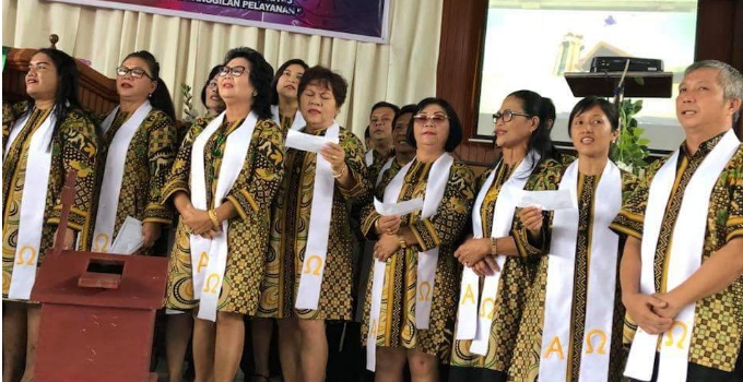 Jemaat GMIM Sentrum Airmadidi Rayakan HUT ke-161