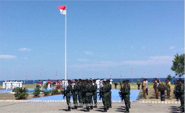 Ini Alasan Pemkot Manado Gelar Upacara HUT ke-73 RI di Teluk Manado