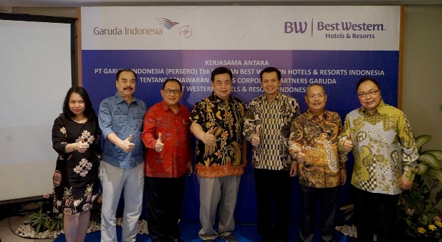 Best Western dan Garuda Indonesia Resmi Tanda Tangani Kerjasama Khusus Corporate Partners