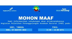 Akan Ada Ledakan dan Unjuk Rasa di Bandara Sam Ratulangi, Minggus: Jangan Panik