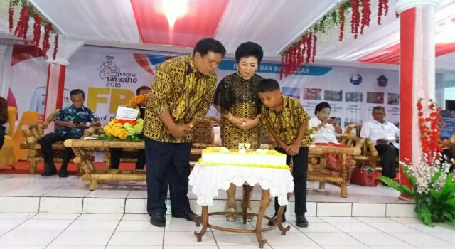 HUT ke 57 tahun, Bupati JABES GAGHANA Gelar Ibadah Syukur